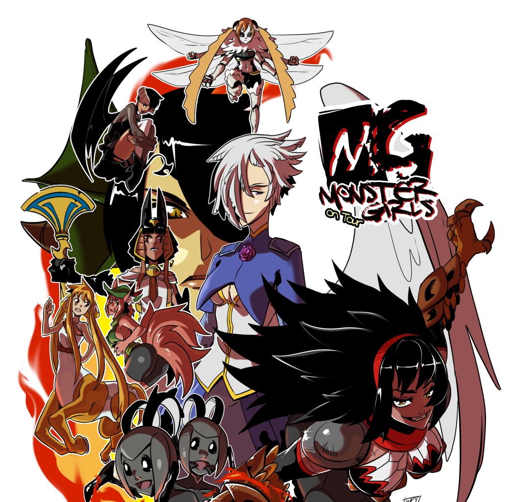 Monster girls on tour - Episode 1, Page 1: Page 001